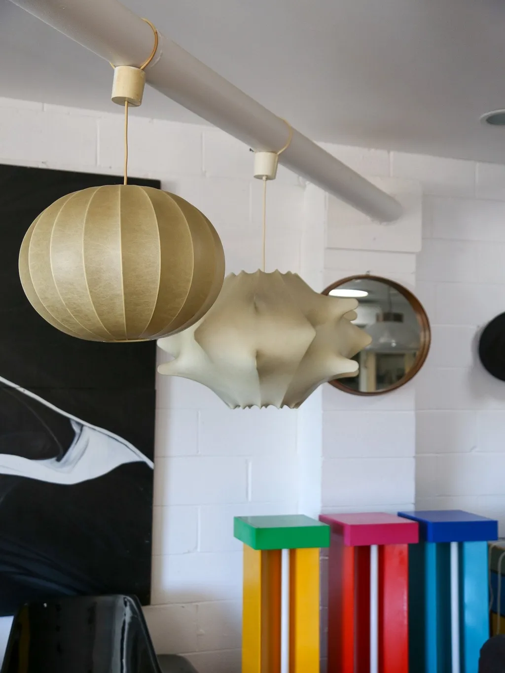 Cocoon Pendant Lamp by Achille & Pier Giacomo Castiglioni for Flos — view 4