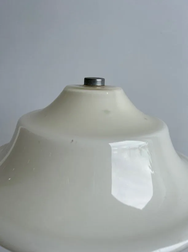 Carlo Nason White Murano Glass Floor Lamp — view 6