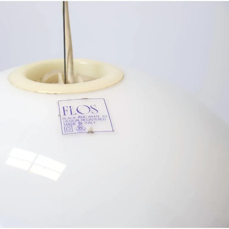 Achille & Pier Giacomo Castiglioni Opaline Glass Pendant Lamp for Flos — view 4