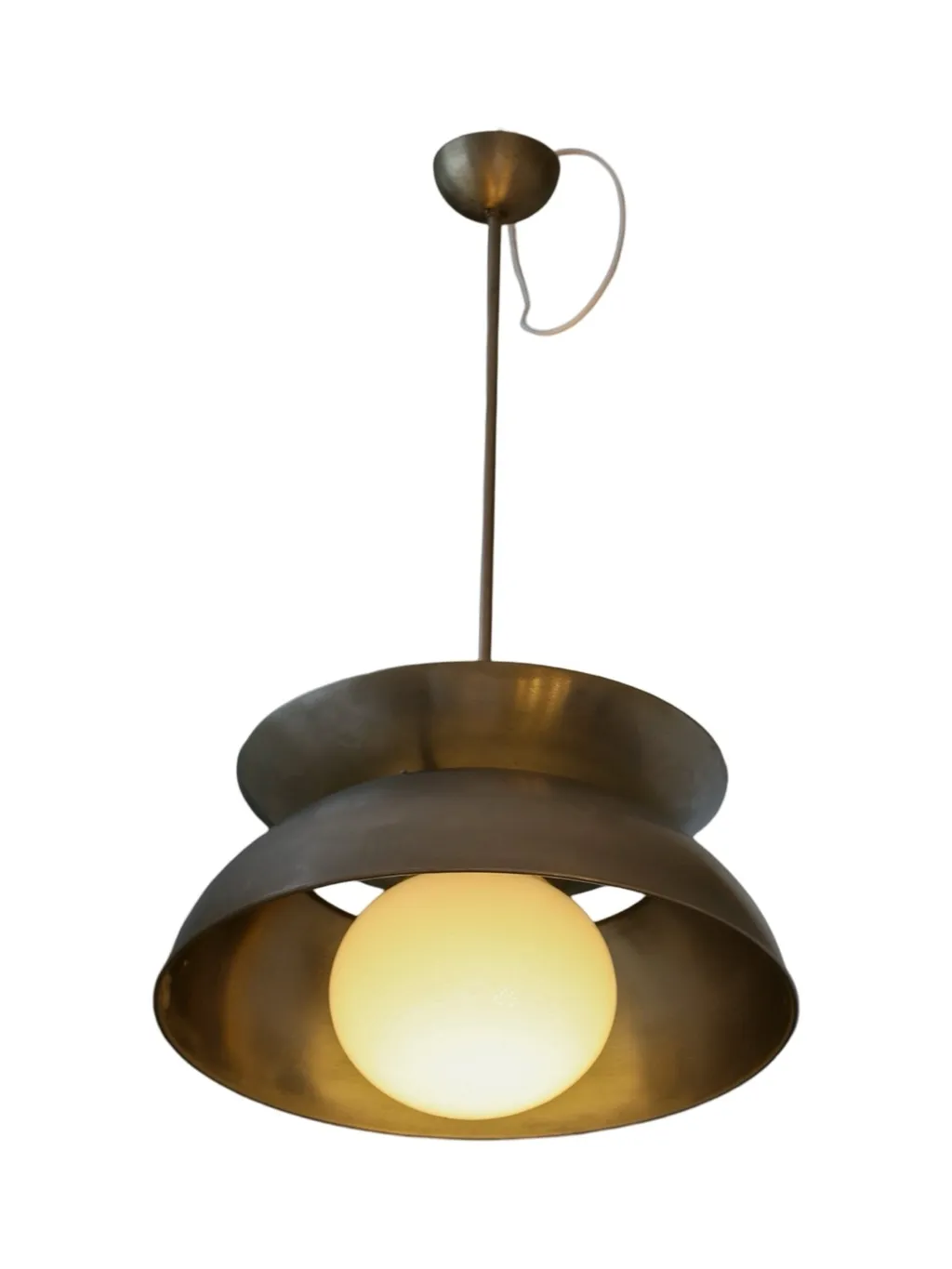 Italian Aluminium Pendant Lamp by Vico Magistretti for Artemide